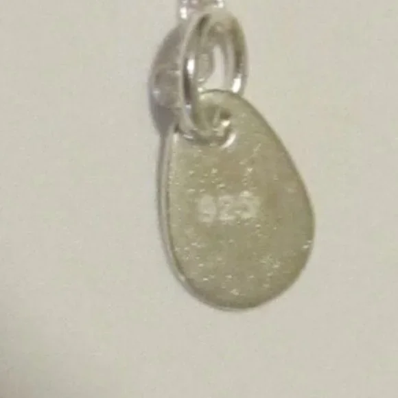 Turquiose and Blue Lapiz-Colored Sterling Silver Necklace - Picture 8 of 15